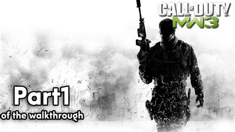 Call Of Duty MW3 The Campaign Walkthrough Gameplay Part 1 YouTube