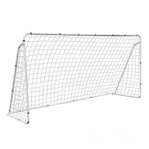 12x6 Steel Soccer Goal W Net Youth Size For Football Training