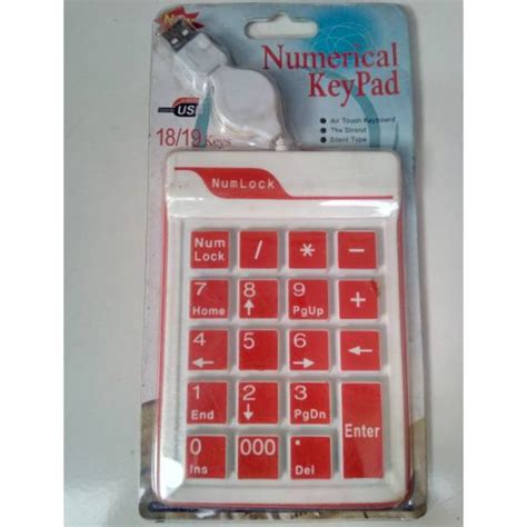 jual numpad numerical keypad reguler warna cuci gudang sale