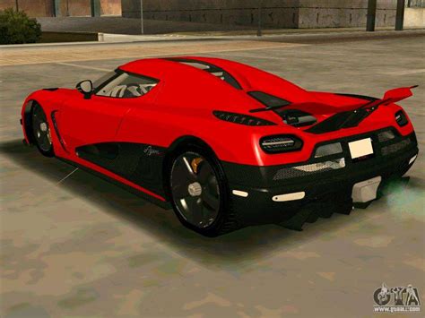 Koenigsegg Agera R NFS for GTA San Andreas