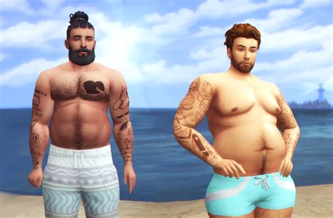 19 Sims 4 Male Body Presets