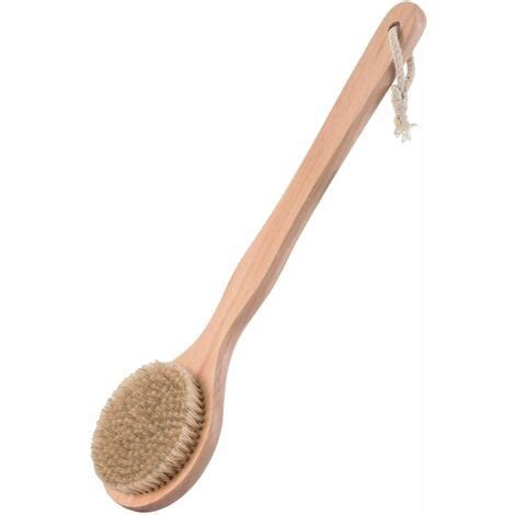 Brosse De Bain En Bois Exfoliante Msv