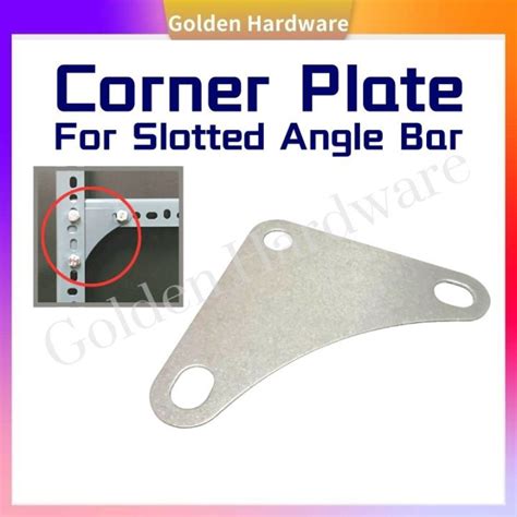 1 Pcs Corner Plate For Slotted Angle Bar Corner Connector Plate