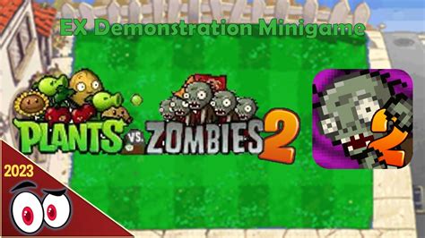 Demonstration Minigame But PvZ 2 Came Out For SNES Or DS EX Version