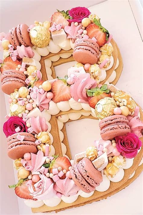 Letter Cakes Frudeco Miami Strawberry Cake Decorations Cake Cake