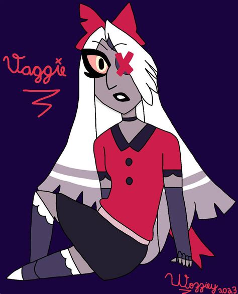 Vaggie Fanart (Hazbin Hotel) by Wozziey on DeviantArt