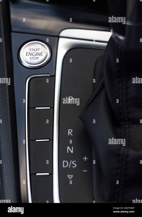 automatic gear shifter stock photo alamy