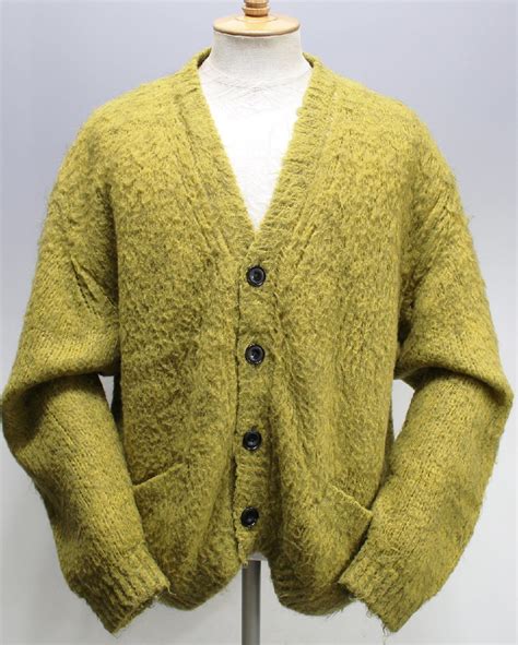 Strange Trip By Lost Hills ストレンジトリップ バイ ロストヒルズ Mix Mohair Cardigan