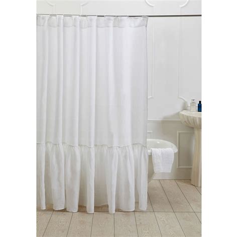 One Allium Way® Eradu Linen Solid Color Single Shower Curtain Wayfair