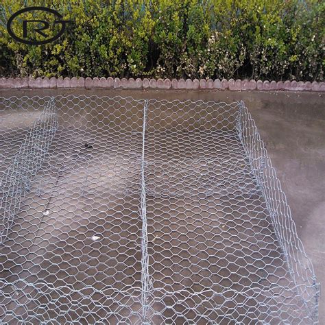 Double Twisted Hexagonal Woven Galvanized Steel Gabion Wire Mesh