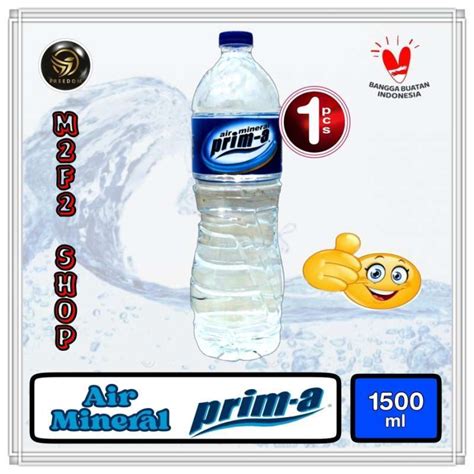 Promo Air Mineral Prima Botol Pet 1500 Ml Kemasan Satuan Diskon 17