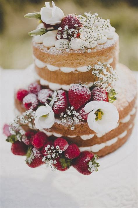 Naked Cakes Torturi F R Mar Ipan Sau Past De Zah R Nunt N Gr Din