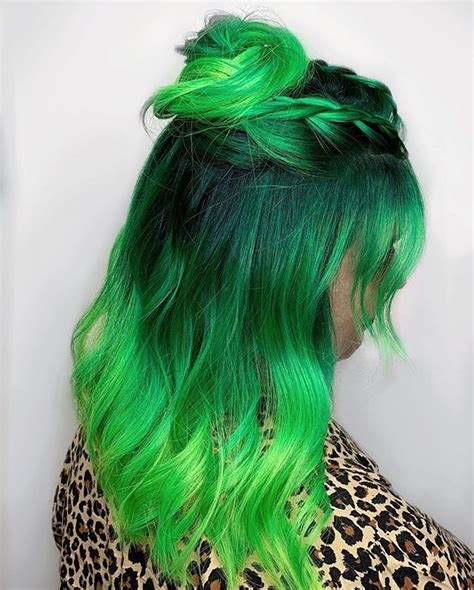 Lunar Tides Hair Colors On Instagram In Love With This Deep Emerald