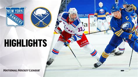 Rangers Sabres 1 26 21 NHL Highlights YouTube