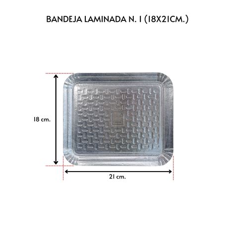 Bandeja Laminada N X Cm C X Un Tamarozzi Embalagens