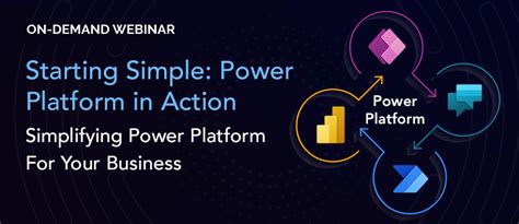 Webinar Starting Simple Power Platform In Action