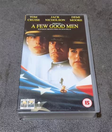 A FEW GOOD Men VHS Video Tape Tom Cruise Jack Nicholson Demi Moore