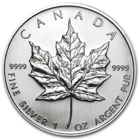 Srebrna moneta Liść Klonu Maple Leaf 1 oz 2007 r goldon pl