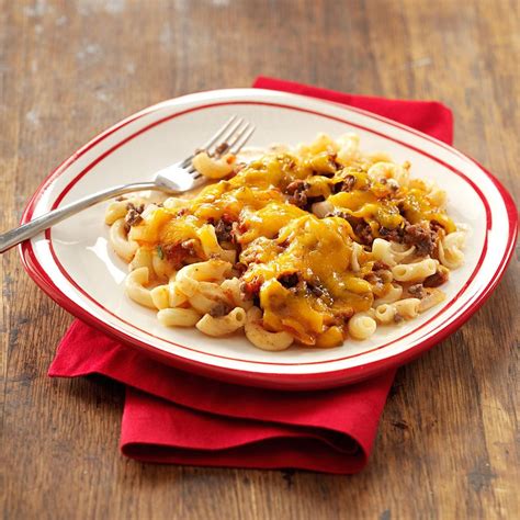 Hamburger Macaroni Casserole Recipe How To Make It