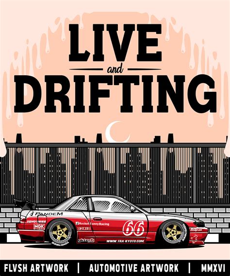 Flvsh Artwork - Live And Drifting