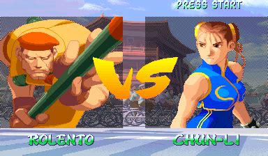 Screenshot Of Street Fighter Alpha Arcade Mobygames