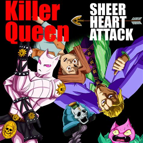 Sheer Heart Attack album cover but it's Duwang : r/StardustCrusaders