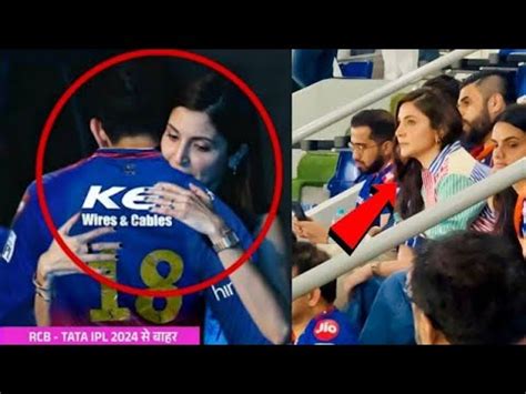 Anushka Sharma Looks Disheartened As Virat Kohli S Rcb Exits Ipl