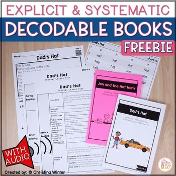 Free Decodable Books With Comprehension Questions Tpt