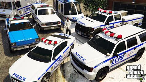 Gta Stealing Liberty City Police Department Vehicles With Franklin