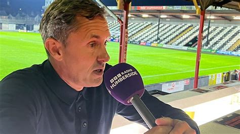 Bbc Radio Humberside Sports Talk Paul Hurst Discusses