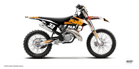 Ktm Sx Yorkie Graphcover Fabricant Fran Ais De Kits D Co Standards