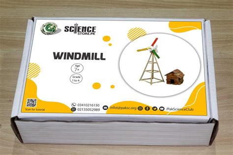 Buy Online Hand Made A Wind Turbine Kit School Science Project Kit