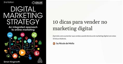 Dicas Para Vender No Marketing Digital