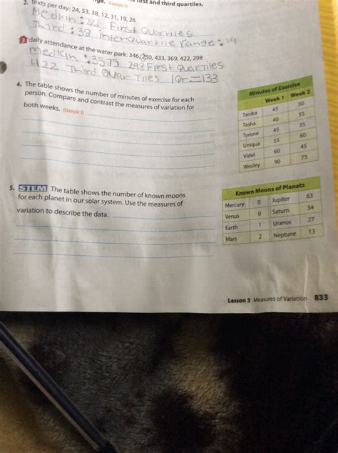 Answered 4 The Table Shows The Number Of Bartleby