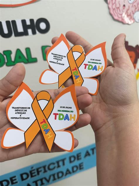 Carteirinha Do Tdah Para Imprimir - Kit Dia Mundial do TDAH – Intervir cantinho do saber – Prof. Thaís Brunelle