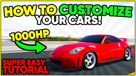 How To Customize Tune Your Cars In Southwest Florida Roblox Youtube