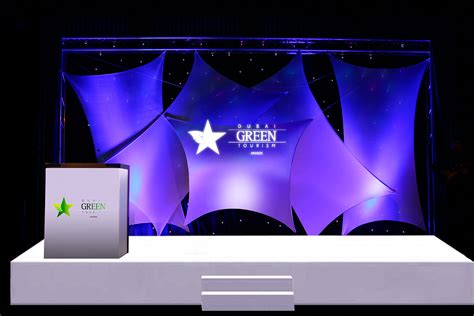 DUBAI GREEN TOURISM AWARDS STAGE DESIGN on Behance