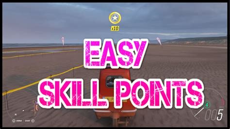 Forza Horizon 4 Easy SKILL Points YouTube