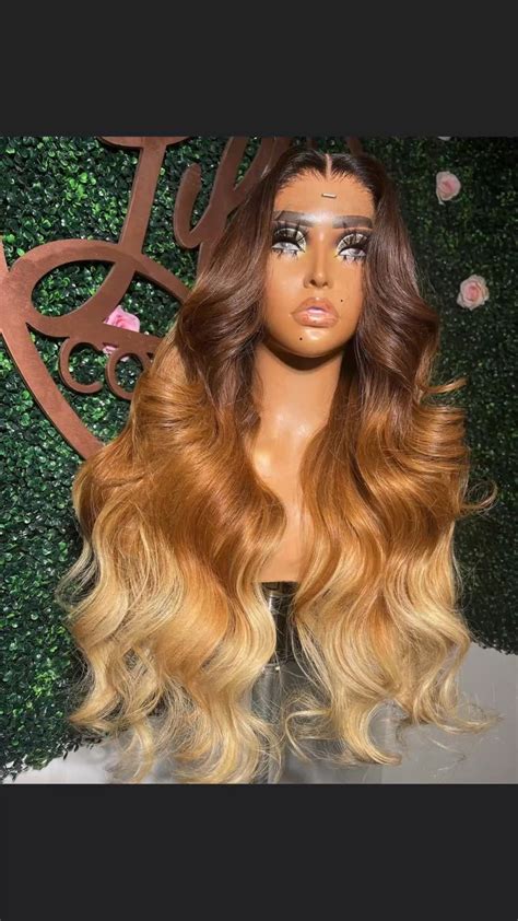 Baddie hairstyles 😻 | Beautiful hair color, Human hair wigs, Front lace wigs human hair