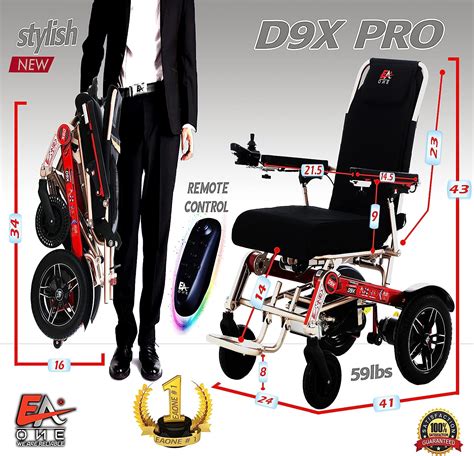 2024 Eaone D9x Pro One Click Automatic Folding Lightweight Motorized