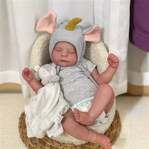 NPK 19inch Finished Already Painted Handmade Reborn Doll Erica Soft