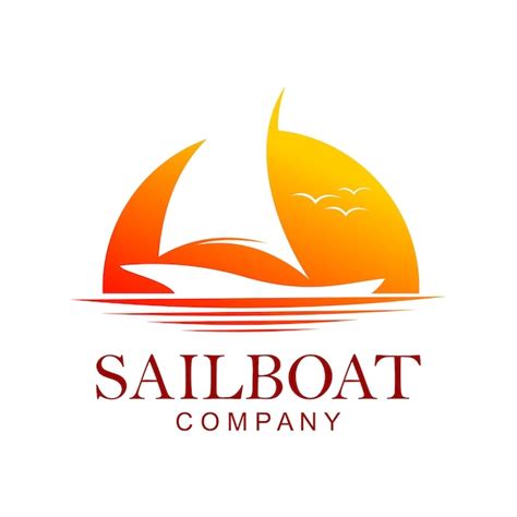 Premium Vector Sailboat Logo Design Inspirationmodern Designvector