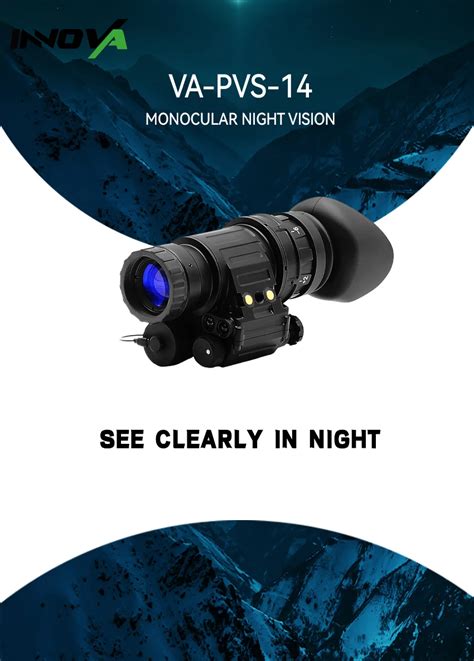 Va Pvs Night Vision Monocular P Gen White Phosphor Mx Image