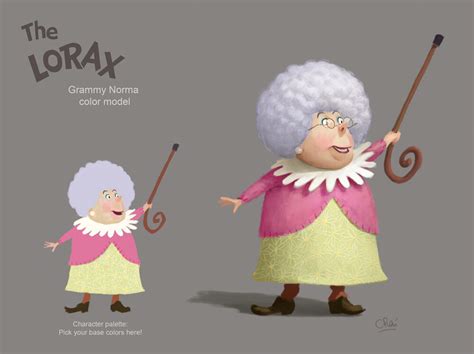 The Lorax — Carlos Felipe LeÓn Character Design Sketches The Lorax