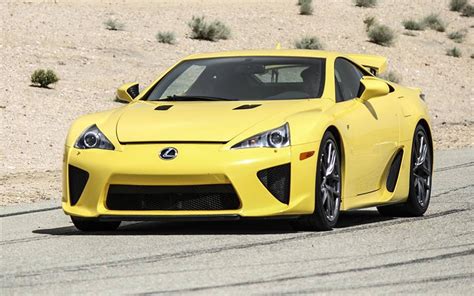 Lexus Lfa Wallpaper Yellow