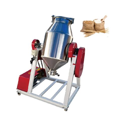 Factory Spice Mix Machine Blender Food Powder Drum Mixer Dry Powder