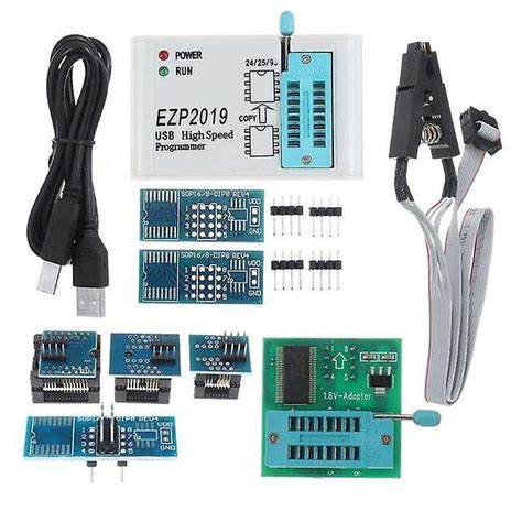 F19 EZP2019 Alta Velocidade USB Spi Programador Suporte 24 25 26 93