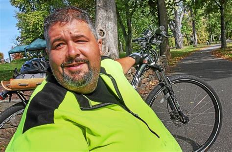 ‘fat Guy Across America’ Cycles Into Pottstown On The Schuylkill River Trail The Times Herald