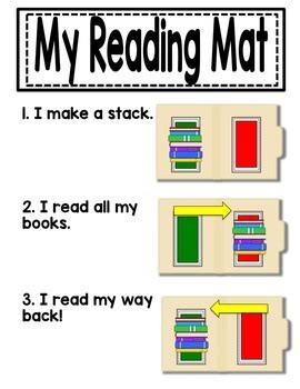 My Reading Mat For Reader S Workshop By Mrs B First Grade Sarah Barnett