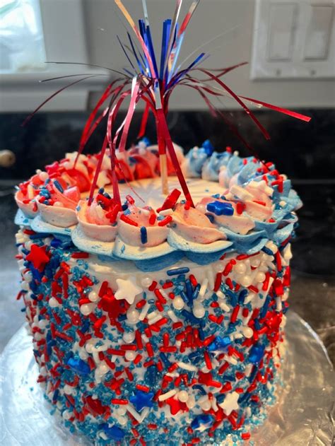 Fourth Of July Cake Fourth Of July Cakes Desserts Cake